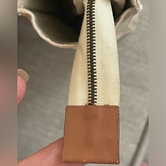 HERMÈS TAPIDOCEL CANVAS CLUTCH/POUCH/TRAVEL BUSINESS🌸2 BAGS⭐️ALWAYS AUTHENTIC⭐️ - Picture 5 of 15